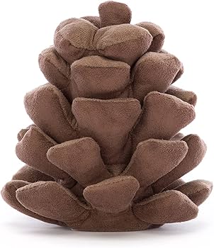 Amazon.co.jp: Jellycat Amuseables パインコーンぬいぐるみ 6